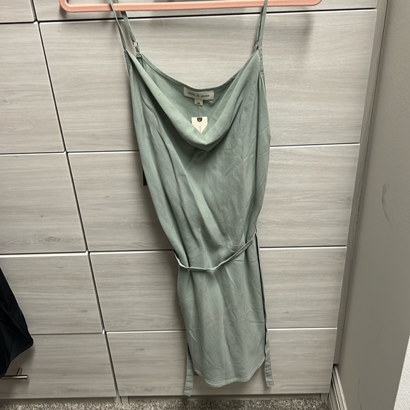 Cloth & Stone (Anthropologie) sage cowl neck dress - Picture 1 of 1